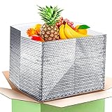 5 Pack Foil Insulated Box Liners 11 x 8.5 x 5.5 Thermal Box liners. Bottom Gusseted Box Liners for shipping food, pharmaceuticals, biotech, cosmetics. Moisture resistant.