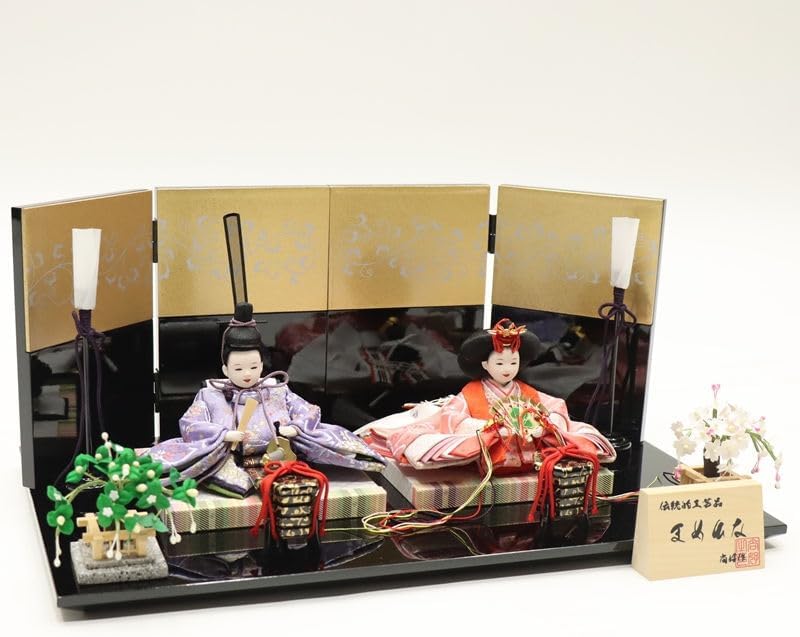 雛人形 前飾り6点 35号花づくし 雛人形前飾り6点 35号花づくし