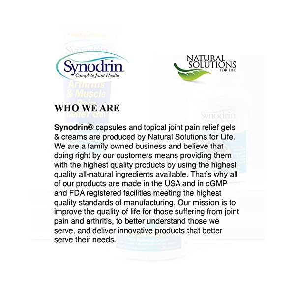 SYNODRIN Triple Action Complete Joint Health Support Supplement with Omega-5, Glucosamine, Turmeric, Boswellia, Hyaluronic Acid & Black Pepper Extract - 90 Capsules