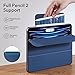 ESR for iPad Pro 11 Inch Case, iPad Pro 11 Folio Case (2022/2021/2020, 4th/3rd/2nd Generation), Convenient Magnetic Attachment, 2-Way Stand, Full Pencil 2 Support, Rebound Magnetic, Navy Blue