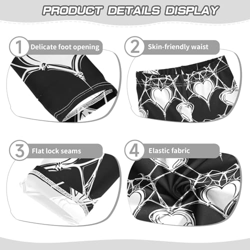 Girls Leggings Ultra Soft Compression Yoga Gym Pants Cute Tights Trousers for Kids 4-10T3