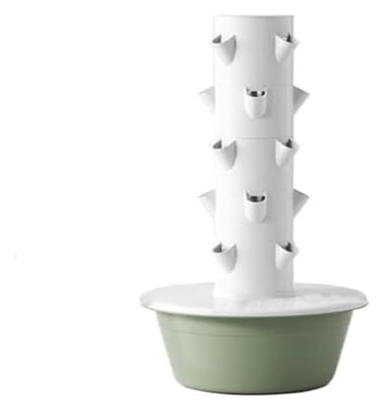 Sistema de cultivo hidropónico para interiores, Sistema de cultivo hidropónico vertical, macetero jardín interior, bomba agua automatizada(7 layer)