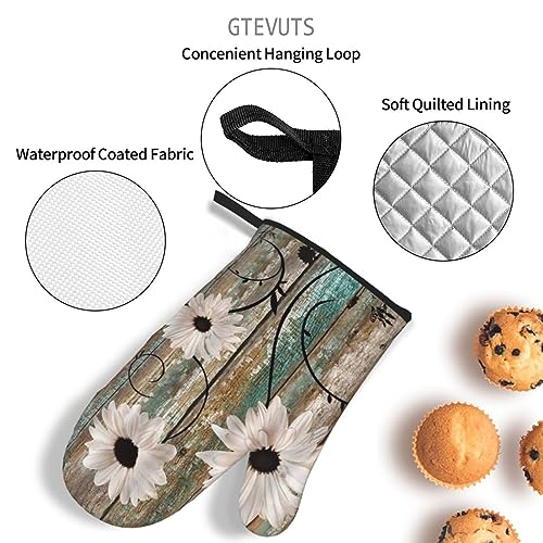 Rusticdaisywoodboardovenmittsandpotholderssetsof4countrystyleheatresistantpolyestercookingglovesnonslipovenmittsforkitchenbakinggrillingbbq Urban Country Home Decor Rustic daisy wood board oven mitts and pot holders sets of 4 country style heat resistant polyester cooking gloves non slip oven mitts for kitchen baking grilling bbq urban country home decor