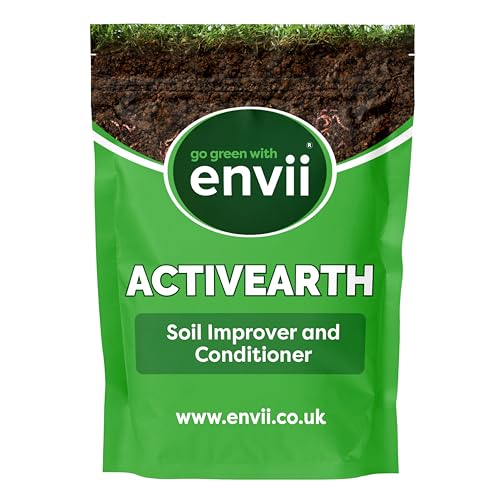 Envii Activearth - Natural Soil Improver & Conditioner Boosts Soil Health Improves Soil Structure & Nutrient Uptake Encourages Earthworm Activity Garden Soil Enhancer - Covers Up to 60m