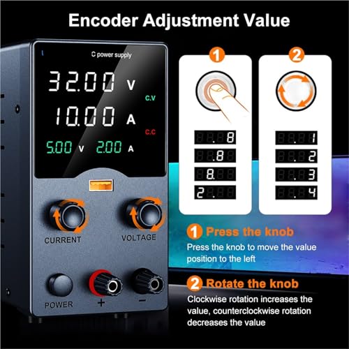 Alimentation CC variable réglable pour banc de réparation électronique - 2