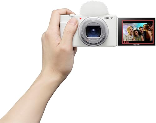 Miniatura 6 de Sony ZV-1 II - Cámara de vlog con video 4K y 20.1MP para creadores de contenido y vloggers, paquete ZV-1M2W blanco con estuche Deco Gear + batería