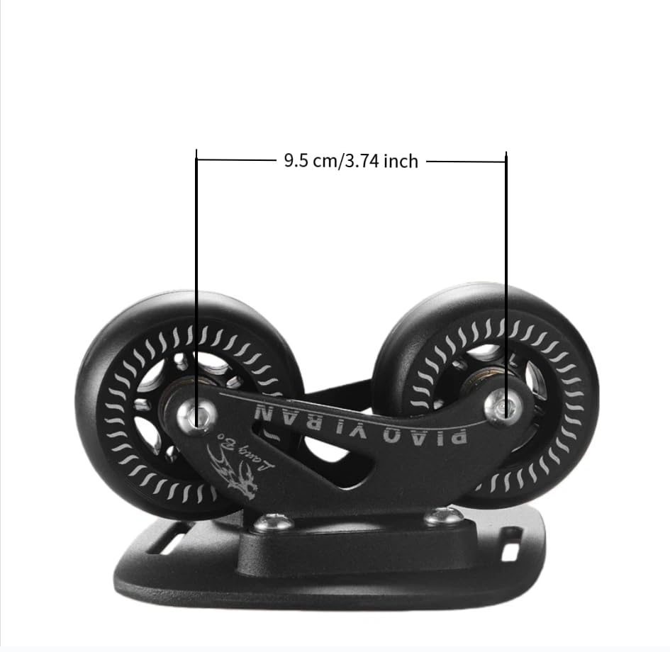 Portable Aluminum Alloy Deck Freeline Drift Skates with High Rebound Pu Wheels