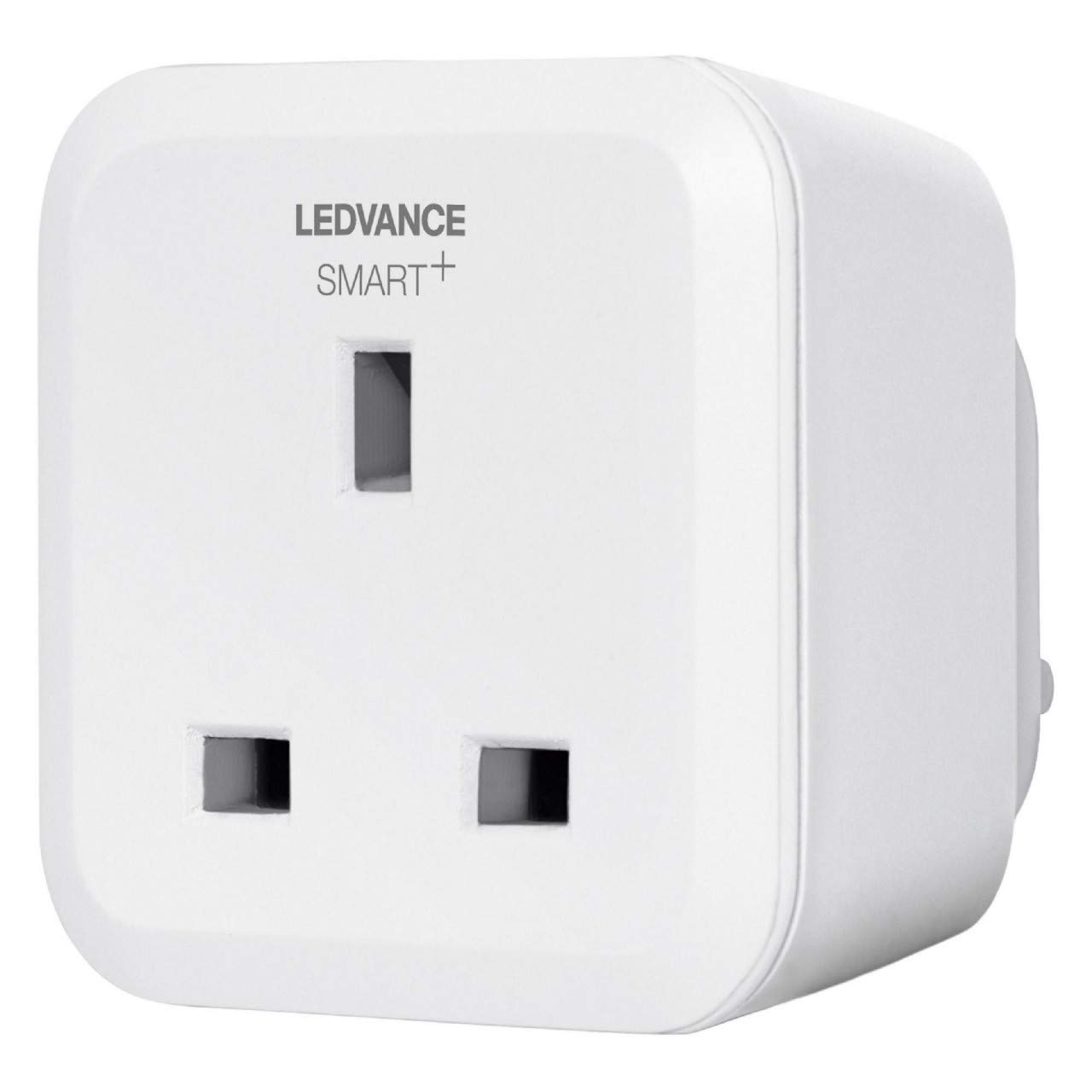 LEDVANCESMART+ Indoor Bluetooth Plug for UK sockets, makes conventional devices controllabe with Smart Home systems,works with Apple HomeKit, Alexa and Google voice control and LEDVANCE BT App,1-pack