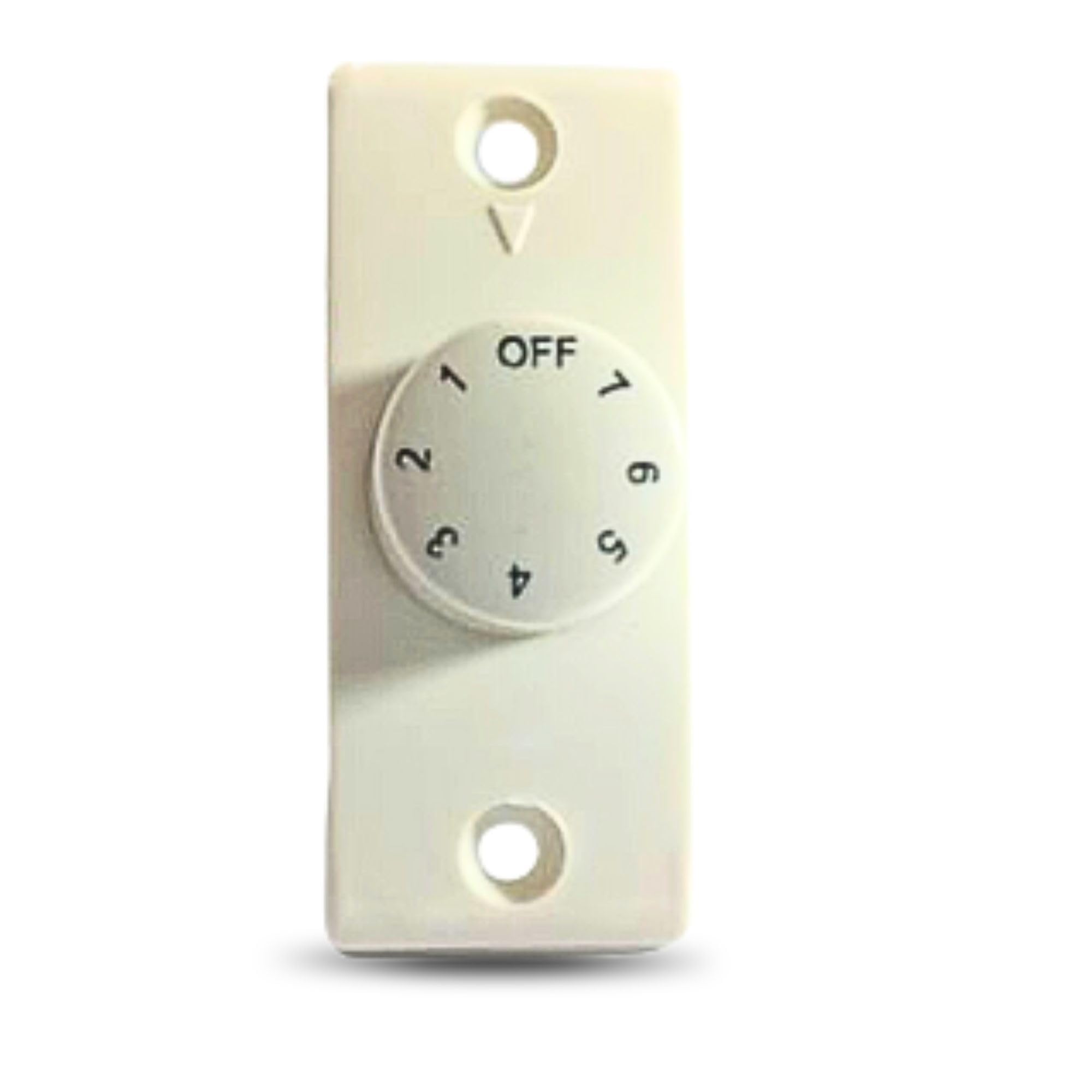 Gaxtar EverFlow 7 | 7 Step Non-Modular Fan Regulator Pack of 1 | Classic Dial Design | Ceiling Fan Speed Controller | Wall Mount | White-picture-27