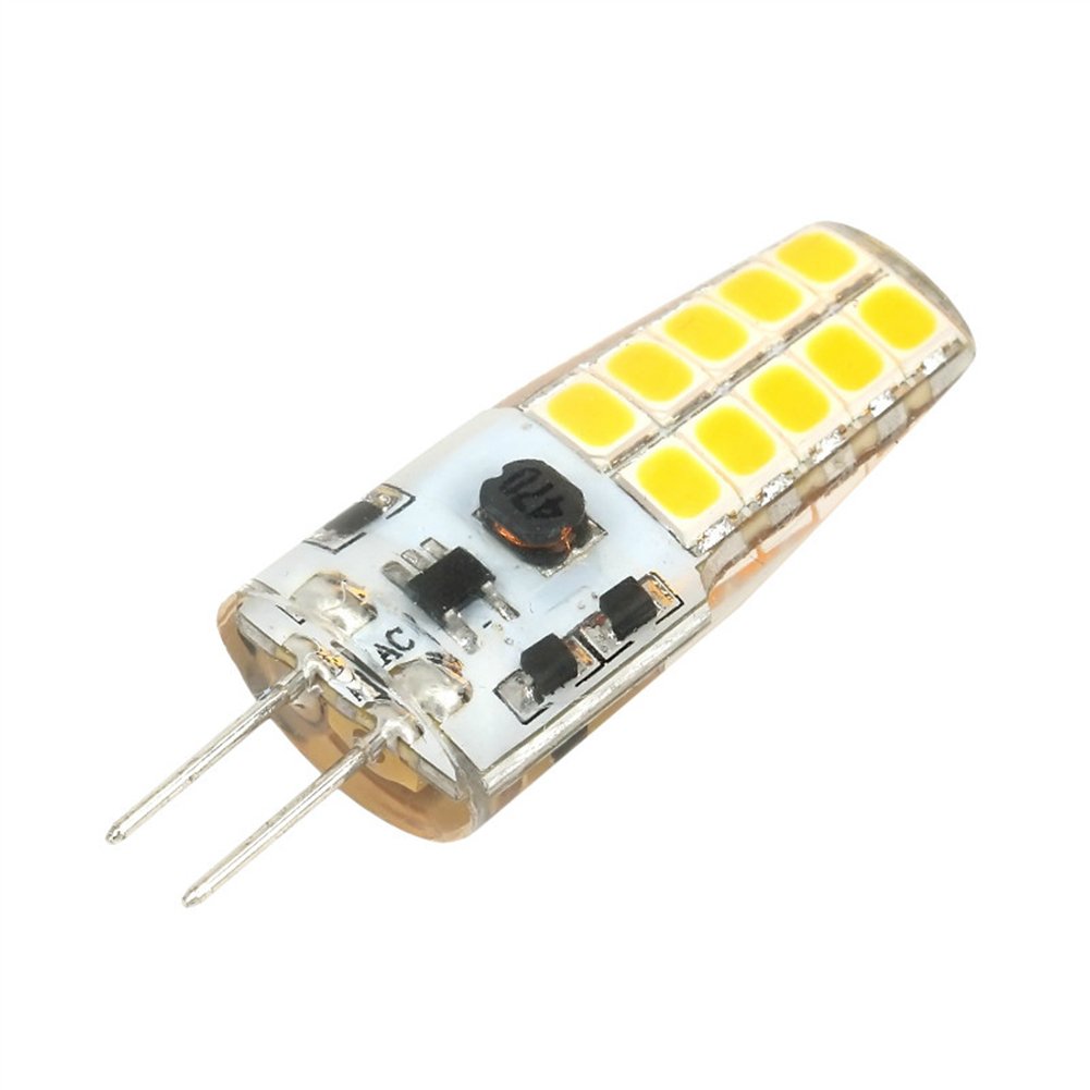 Xingyue Aile Luci a LED per esterni, G4 LED Lampadina 3 Watt AC 12V 20led 2835 SMD LED Lampada [Classe energetica A +] 10 pz (Colore : Bianco freddo)