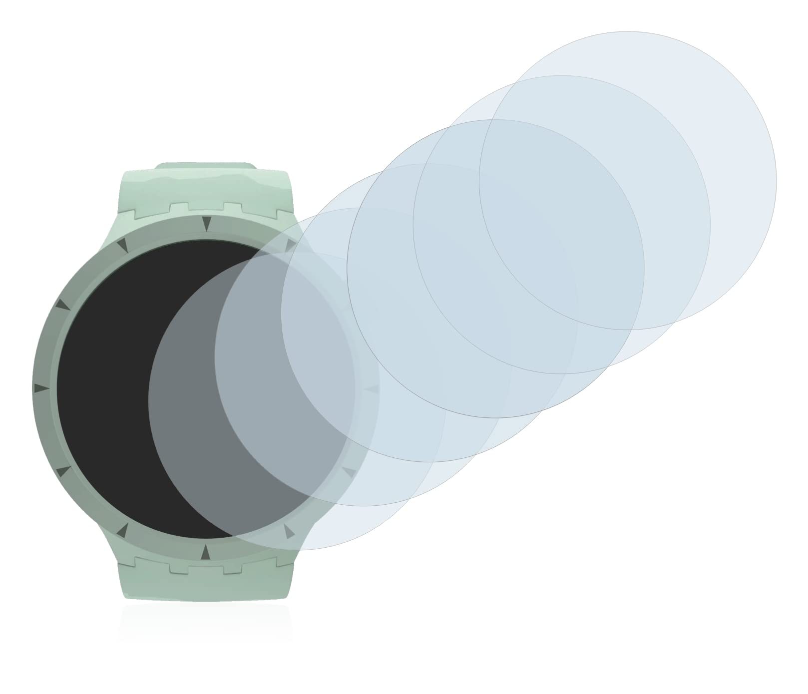 Savvies 6 Pellicole Protettive Per Display Jura S8 - Trasparenti, Antigraffio, Facili Da Applicare Senza Bolle - 6