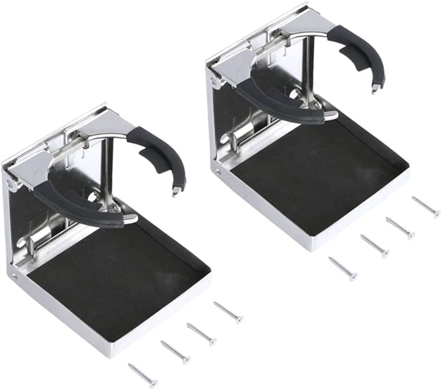 Irtyif Getränkehalter Kinderwagen - 2 Stück Klappbarer Cup Holder Universal