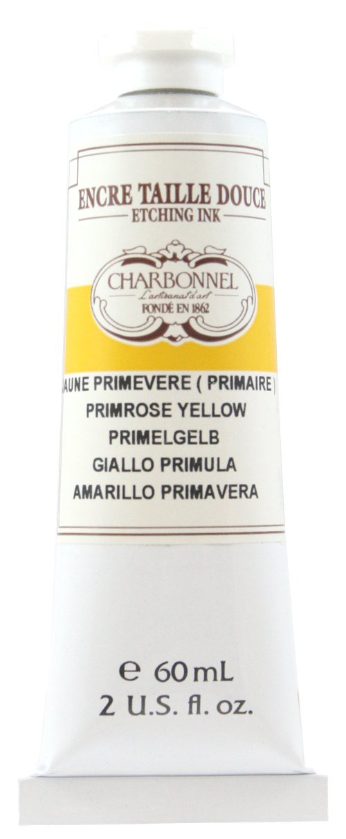 Charbonnel Etching Ink, 60 mL, Primrose Yellow