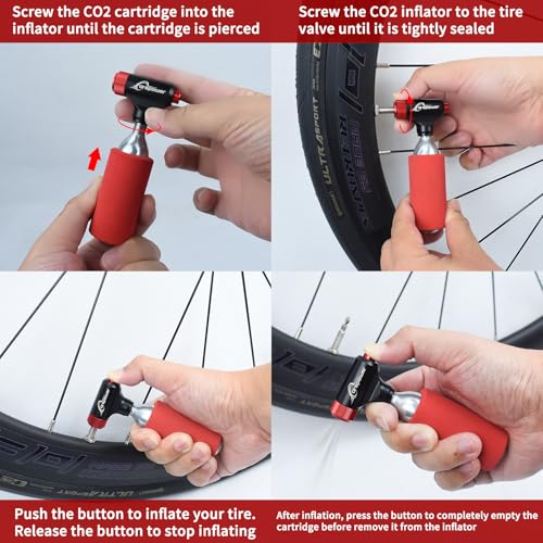 Ctrepower Push-Button CO2 Inflator