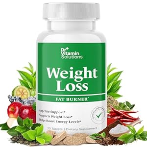 Weight Loss Supplements for Women & Men – Includes Green Tea Extract, Chromium, Vitamin B6 – Energy Booster, Belly Fat Burner & Appetite Suppressant Diet Pills – 30 Tablets