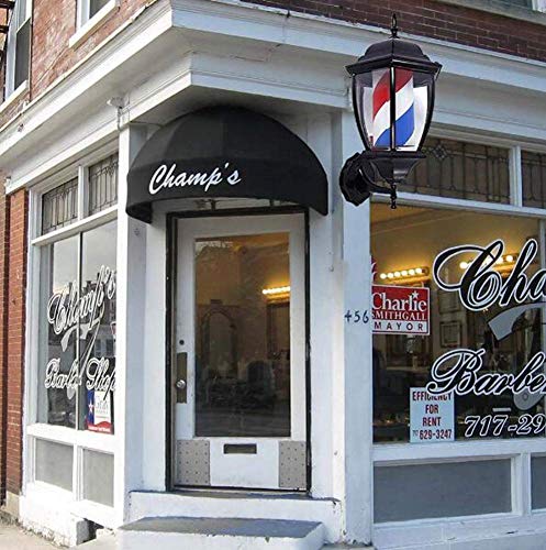 UYZ 49 cm Retro Barber Pole LED Light Hair Salon