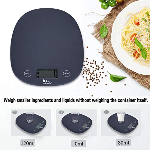 Digital Food Scale, 11 Lbs/5Kg Multifunction Kitchen Scale Measures In 4 Units For Cooking And Baking, Lightweight Food Liquid Scale With Easy Reading Lcd Display #TOP5