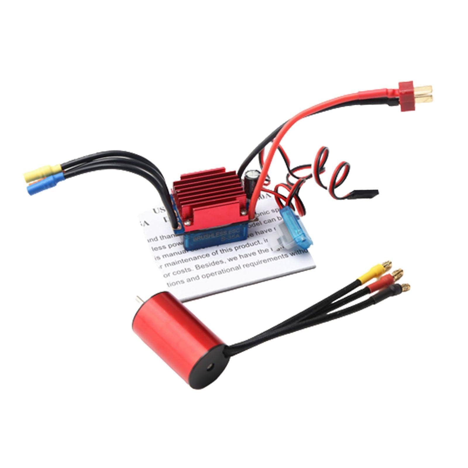 2440 silnik bezszczotkowy 35A ESC Combo akcesoria do samochodu 1/12 1/14 RC zastępuje 4000KV