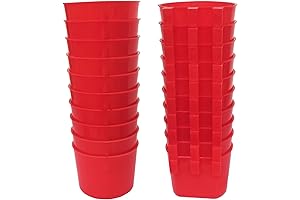 20 Pack Bird Cage Food Dish