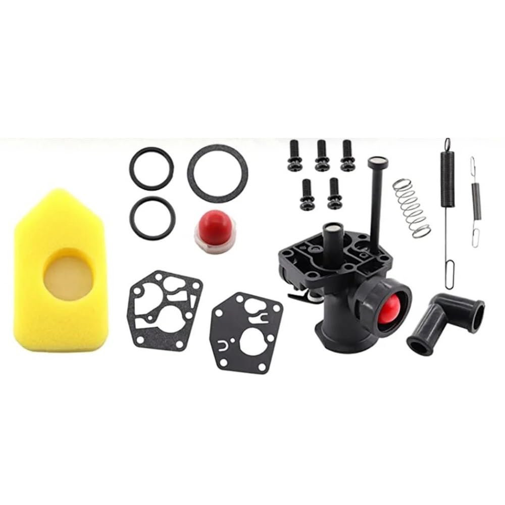 Kit carburateur tondeuse 497619 évite les calages et les fuites d'essence