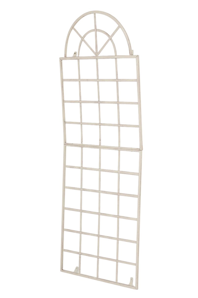Treillis Mural VIVA Pour Plantes Grimpantes - 180x70 Cm - Fer Patiné Antique - 6 Coloris Au Choix