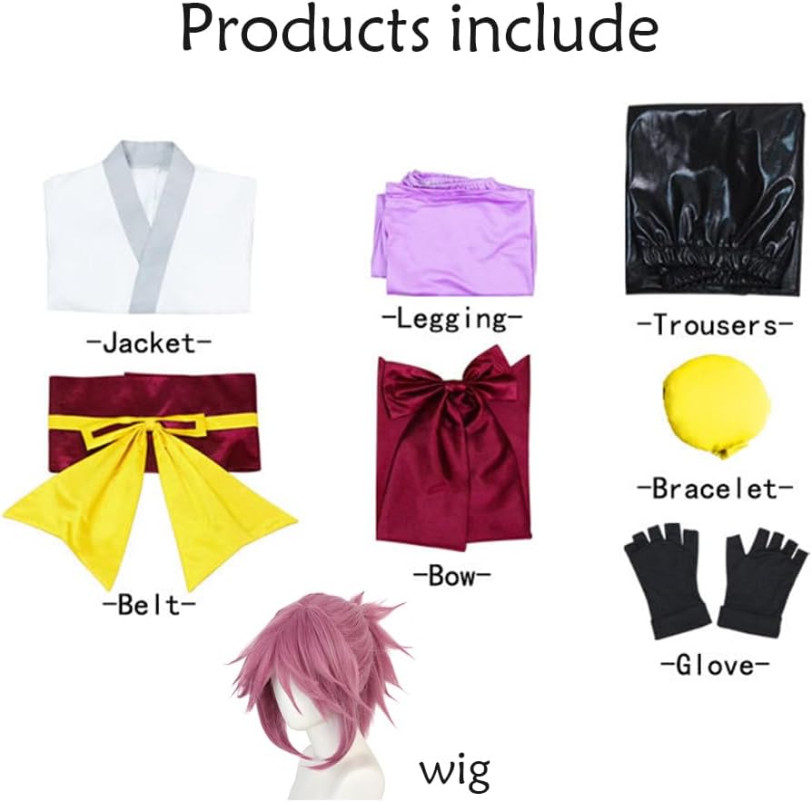 Female Cosplay Costume Kimono Uniform Outfits Halloween Full Set 7PCS