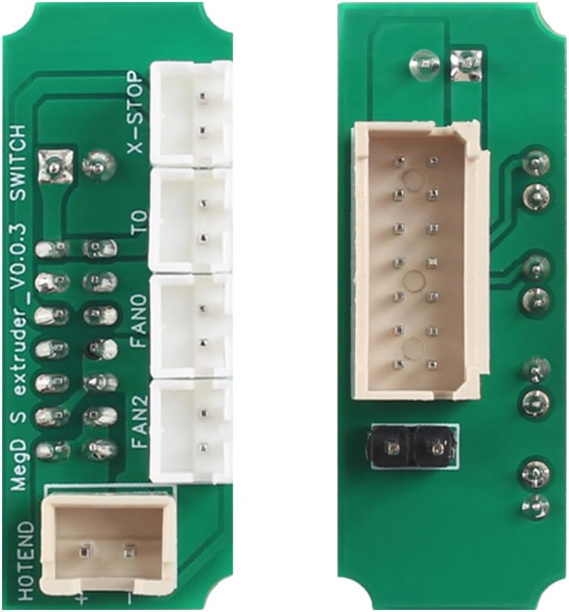 FYSETC Anycubi Hot End Replacement Part - MegaS Pro Extruder Transfer PCB Board with BL Touch Jack - 3D Printer J-Head Hotend Accessory: Easy Install Printhead Module for Auto Bed Leveling Sensor