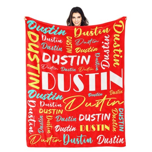 Personalized Blankets for Kids with Names Customized Blankets with Name for Adult Custom Blanket Gift for Birthday Christmas Valentines Day Gift