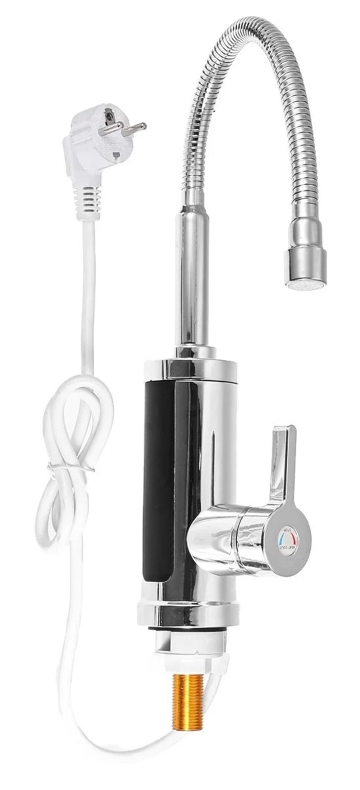 Robinet d'eau chaude instantané 3000W avec chauffage rapide LED pour cuisine sans réservoir