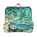 Produktbild Turtle Komodo National Park Münzgeldbörse Schnalle Vintage PU-Tasche Kiss-Lock Geldbörse für Frauen Mädchen