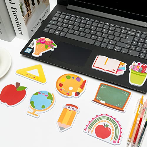 Xqumoi 30 Pack Teacher Notepads Set Total 600 Sheets, Book Pencil Ruler Blackboard Shaped Self Sticky Memo Pads for Teacher Appreciation Gift Back to School Supplies Party Favors Goodies Bag Fillers - Image 3
