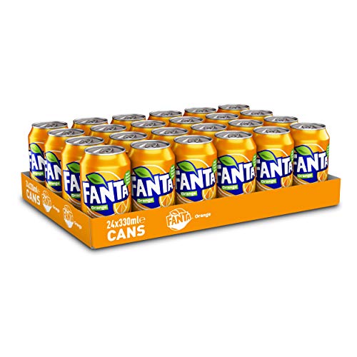 Fanta Orange, 24 x 330ml Cans