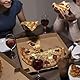 Luxshiny 10 Stück Box Verdicktes Leeres Kraftpapier Pizzakarton Leeres Kraftpapier