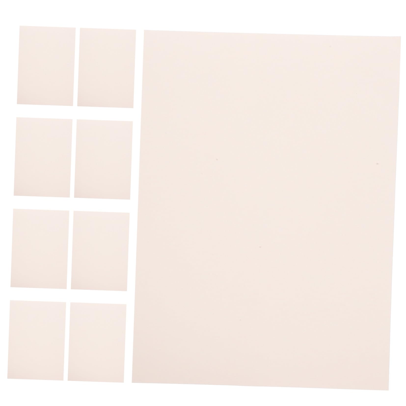 Hemobllo 100Stücke Sublimationspapier Wärmeübertragungspapiere für DIY Projekte Glattes und Sicheres Druckmaterial für Kreative Bastelarbeiten M²