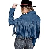 Western-Inspired Cowgirl Outfit Essential - Elevate your western outfit with this trendy faux leather jacket featuring edgy fringe detailing, perfect for country concerts, motorcycle rides, or Y2K-inspired cowgirl looks. Lightweight & Versatile Desig...
