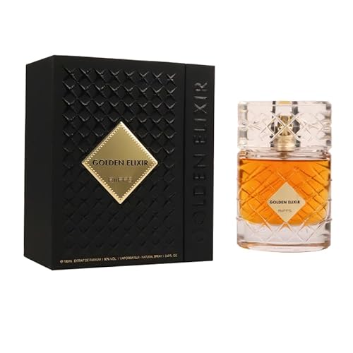 Image of RiiFFS PARFUMS Golden Elixir Perfume For Men & Women Long-Lasting Eau De Parfum Bold & Sophisticated Scent – 100ml