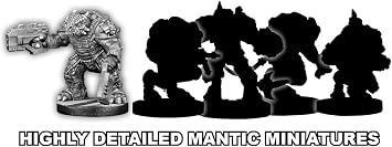 mantic Games | Deep Space Pest Control: Advent Calendar | 24-Day Sci-Fi Tabletop Game Countdown | Miniatures, Terrain, Dice & Tokens | Festive Game Experience