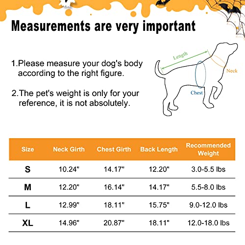 Filhome Pet Magician Dog Costume, Halloween Dog Outfits With Top Hat Cute Cat Hooded Coat Warm Apparel Fall Winter Christmas Cosplay Clothes For Small Medium Pet(S) #TOP1