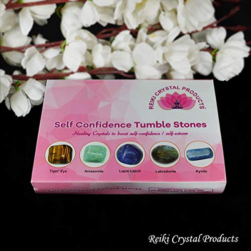 Image of Reiki Crystal Products Certified Natural Crystal Tumble Stone Kit | Multiple Crystal Stone Sets for Meditation, Reiki, Chakra & Spiritual Practices