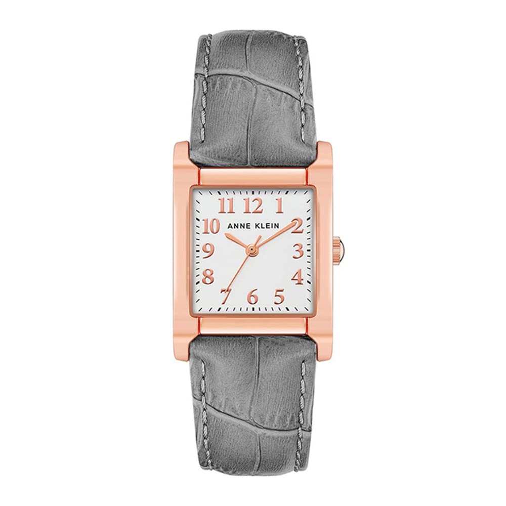 Anne Klein Quartz Analog White Dial Leather Strap Watch for Women-NDAK3888RGGY (B09NCD295C) Amazon Price History, Amazon Price Tracker