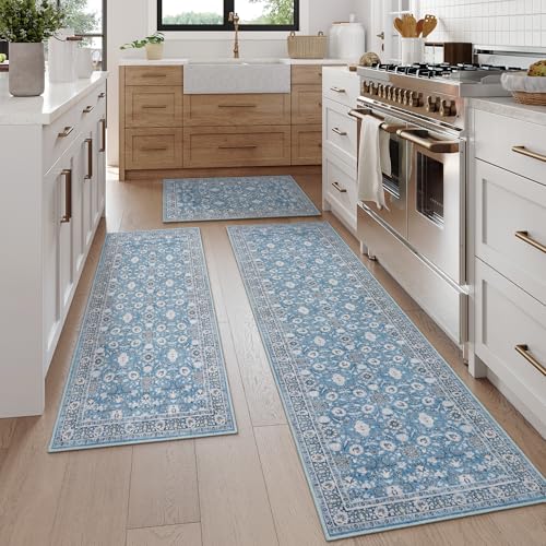 70% Off KIMODE Fall Kitchen Rugs Set of 3 - Non Slip Washable