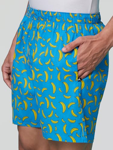 Image of XYXX Men's Remix Regular Fit Cotton Printed Boxer with Dual Pocket & No Marks Waistband (Pack of 2)