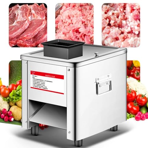 Cortadora Eléctrica de Carne 850W Acero Inoxidable