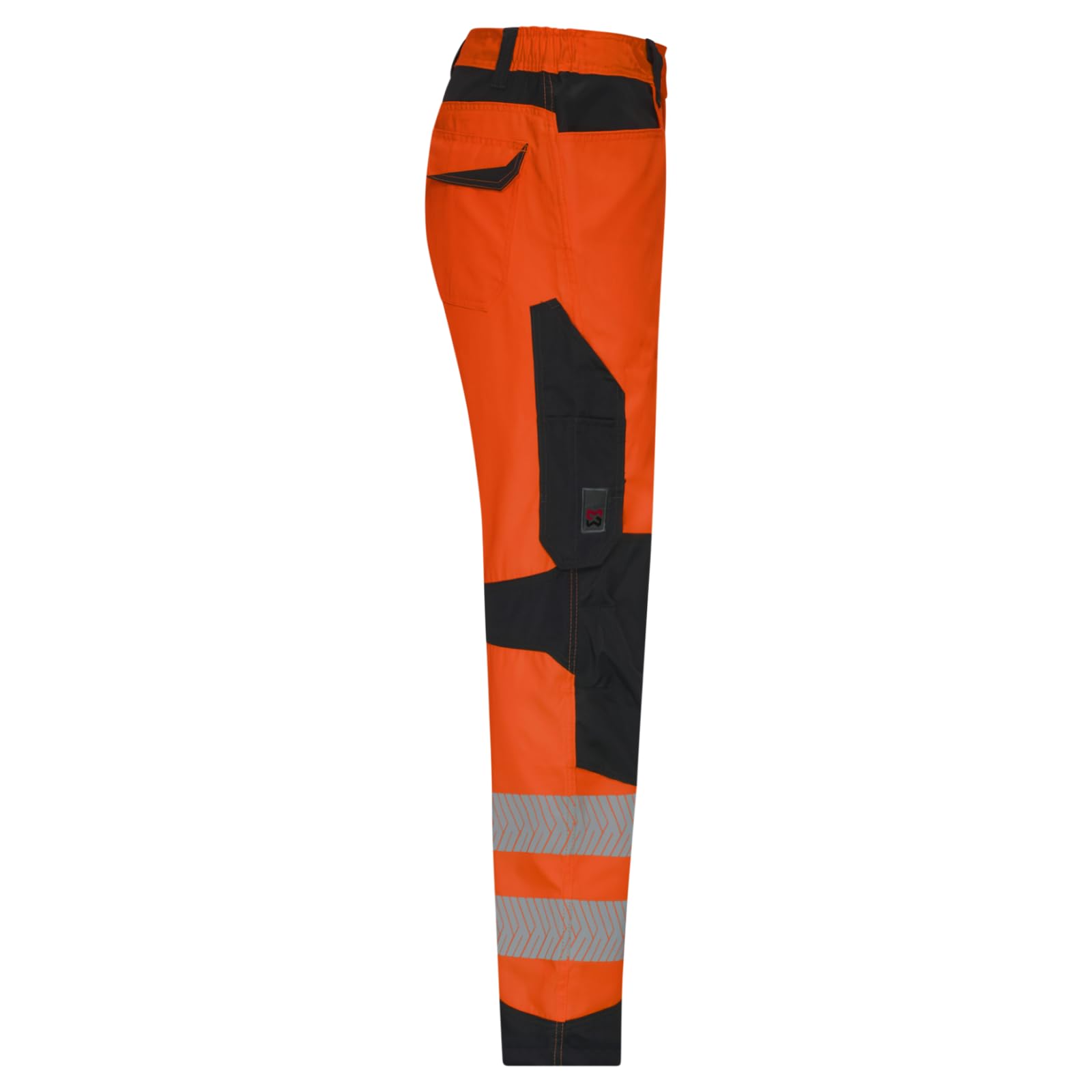 WÜRTH MODYF Warnschutz Bundhose Fluo EN 20471 - professionelle Arbeitshose für Herren - Warnschutzhose mit Knieschutztaschen - in den Größen 24-118 in Gelb und weiteren Farben