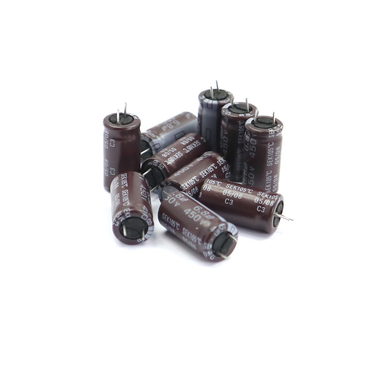 Produktbild von WITTKOWARE Elektrolytkondensator 1000 µF / 50 V – Radial, 105 °C, ±20 %, 10 Stück