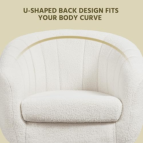 Sillón Barrel Plegable Beige miniatura 5