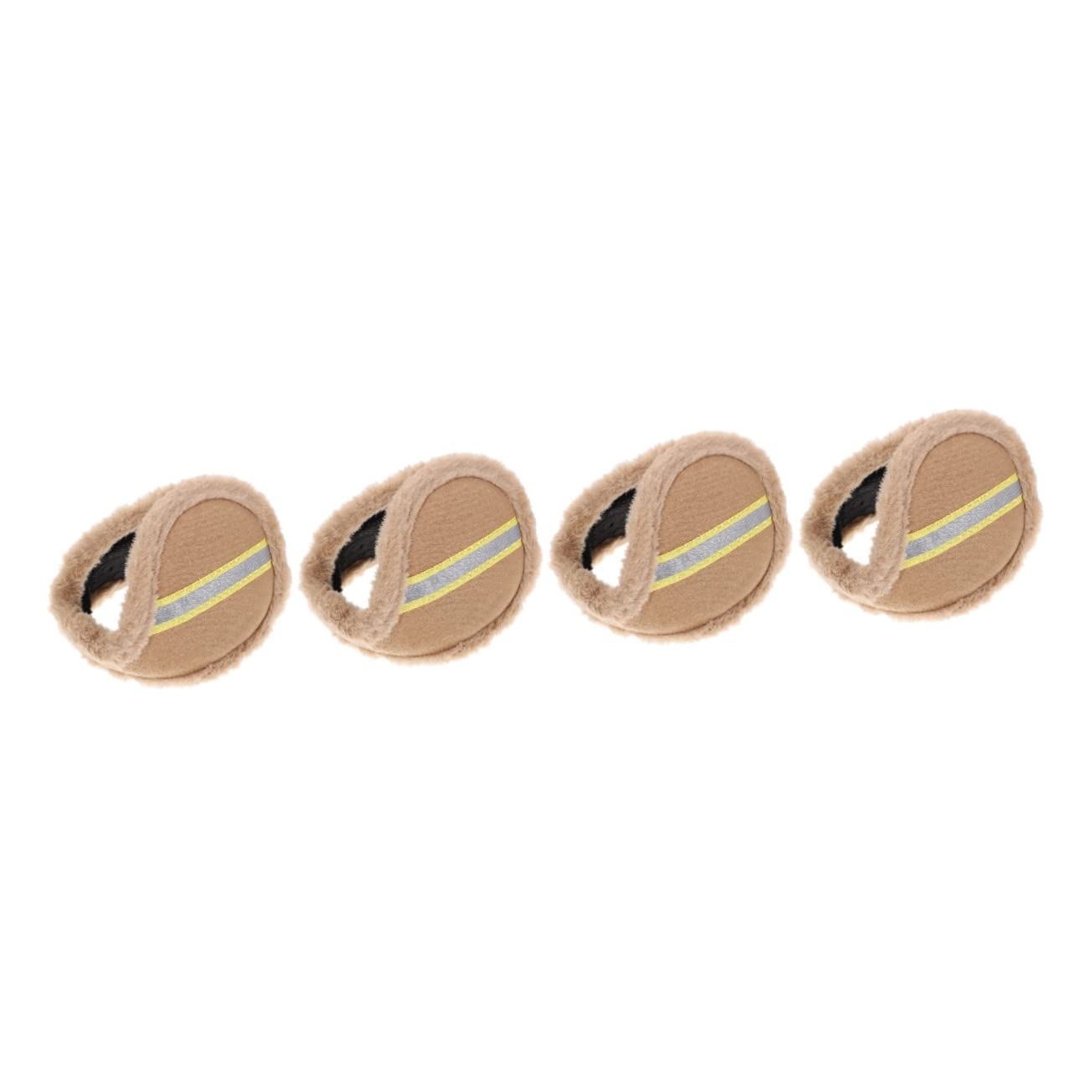 4piezas Orejeras Anticongelantes Unisex Diseño Antiviento Calentadores De Oídos Transpirables Para Actividades Al Aire Accesorio De Invierno Para Proteger Del Frío Lluvia