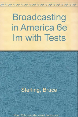 Broadcasting in America: A Survey of Electronic... 039552668X Book Cover