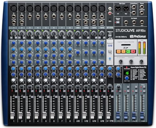 PRESONUS StudioLive AR16 USB アナログミキサー 本体 Amazon | PreSonus StudioLive AR16c 18-Channel USB-C Hybrid Digital