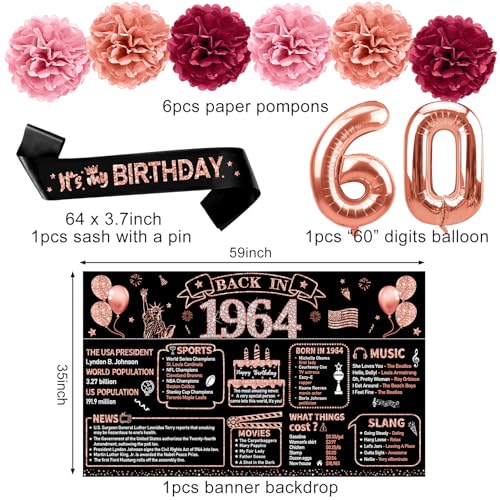 Zirtorei D21358 60Th Birthday Decorations thumb #2